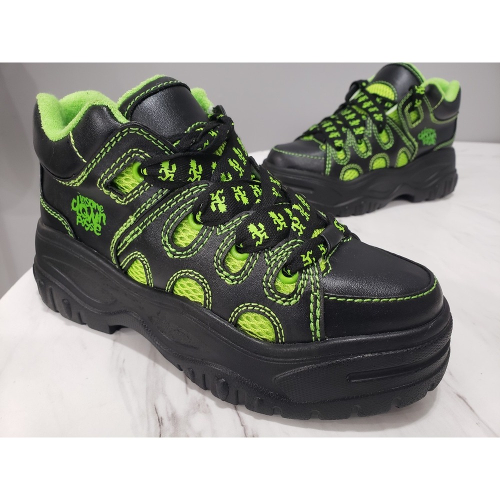 SIZE 7 ICP‎ HATCHETMAN SNEAKERS INSANE CLOWN POSSE DOLLSKILL SHOES JUGGALO RAVE